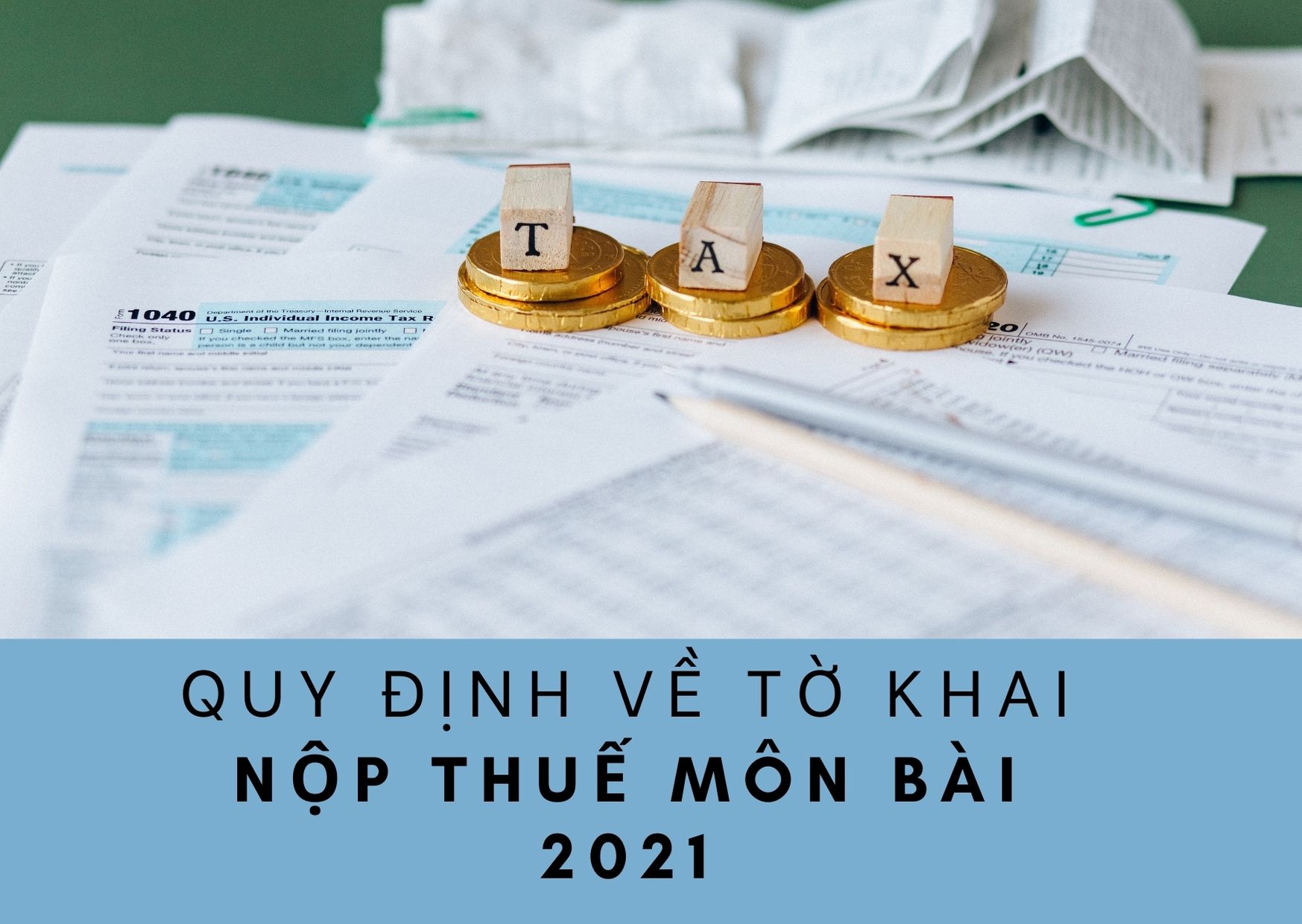 tỜ KHAI THUẾ VÀ THUẾ MÔN BÀI