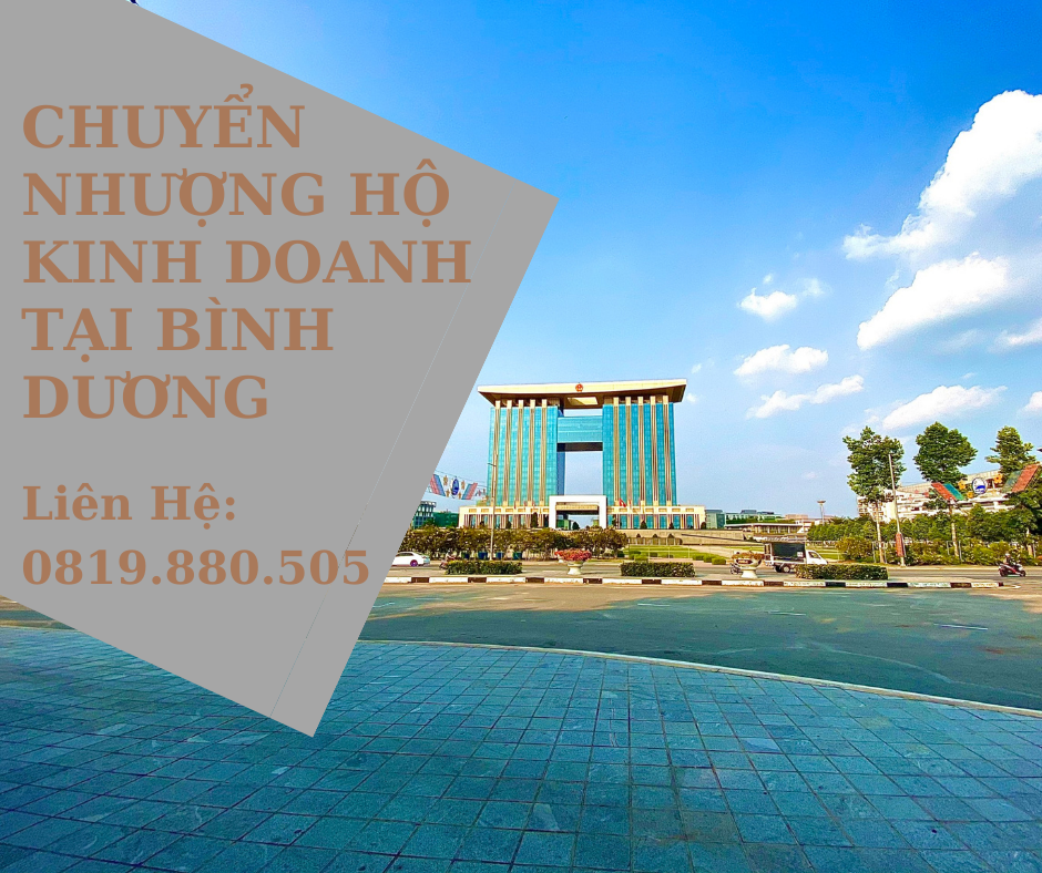 Chuyển nhượng hộ kinh doanh tại Bình Dương