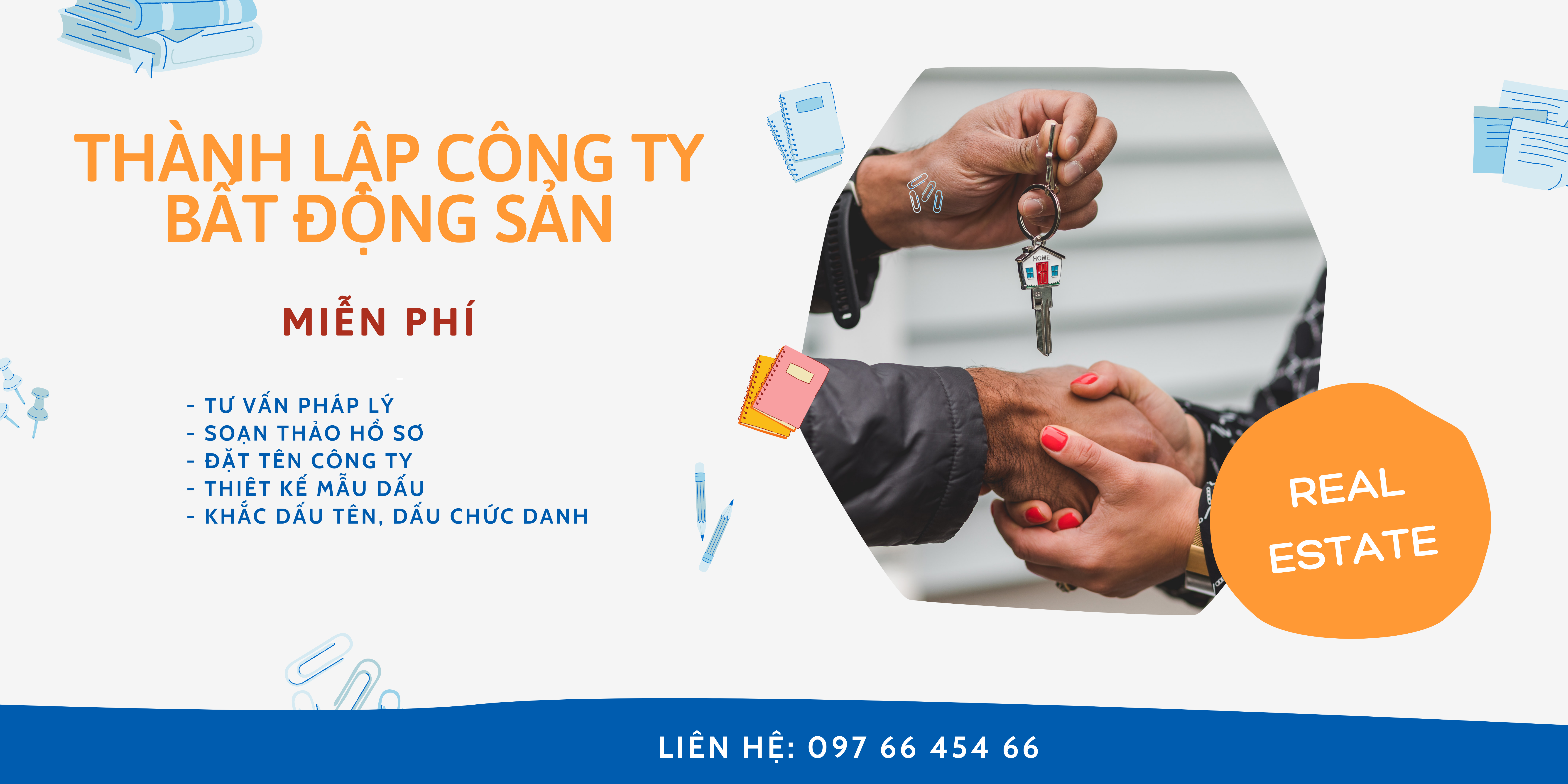 thành lập công ty Bất Động Sản