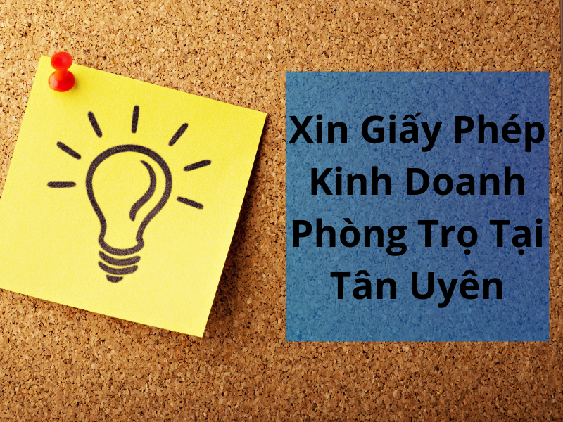 Xin Giấy Phép Kinh Doanh Phòng Trọ