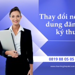 Thay đổi nội dung đăng ký thuế