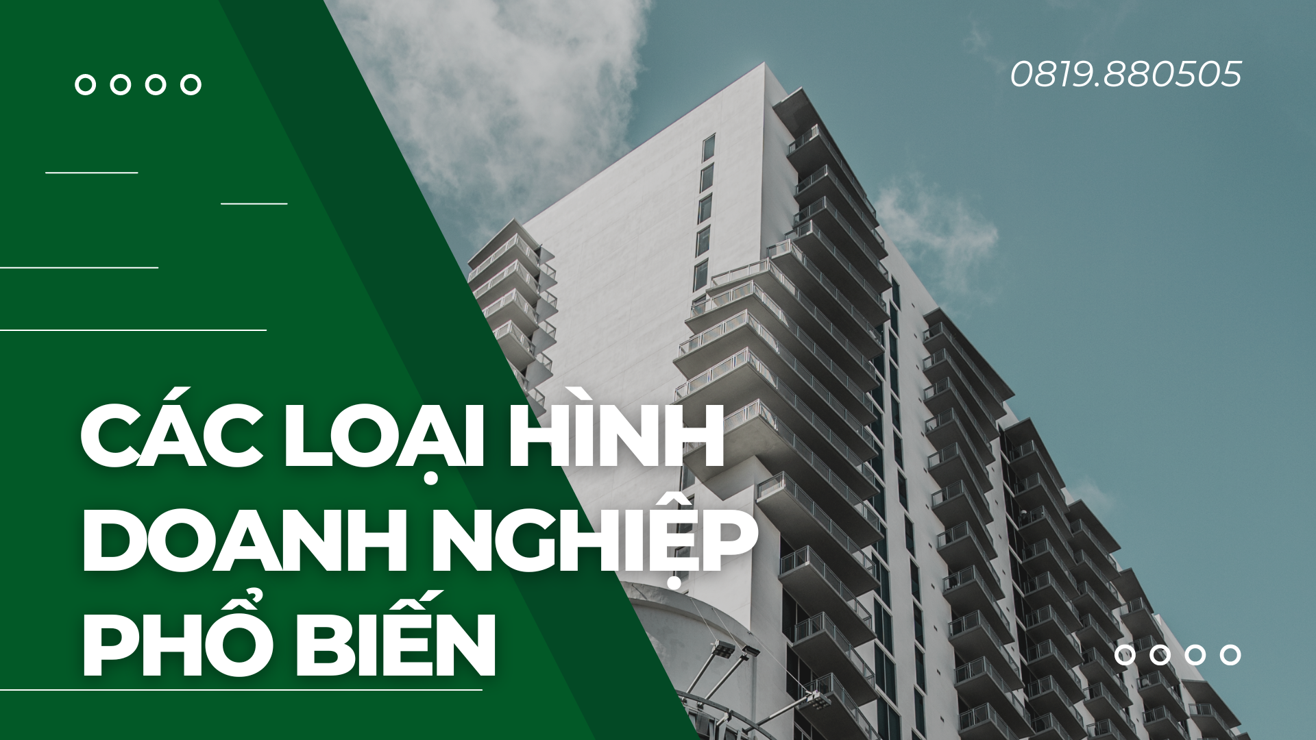 các loại hình doanh nghiệp phổ biến