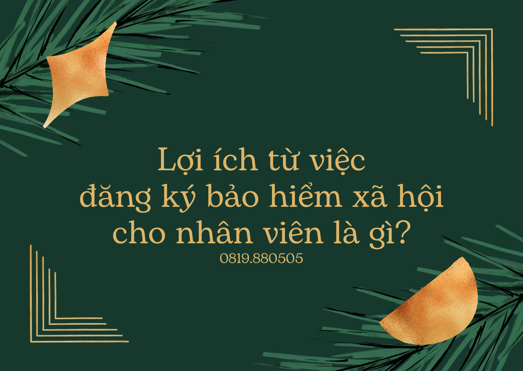 Lợi ích khi đăng ký bảo hiểm xã hội