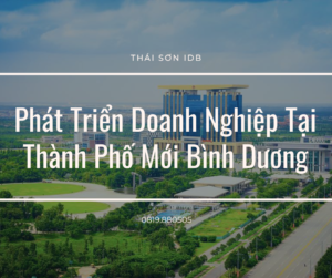 Phát triển doanh nghiệp tại Thành phố mới Bình Dương